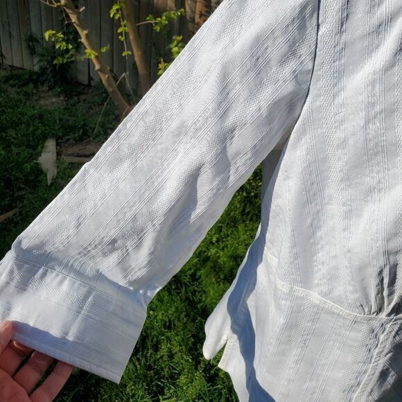 White Button down Shirt - Picture 3 of 8